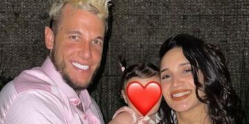 Internaron de urgencia a la hija de Alex Caniggia y Melody Luz.