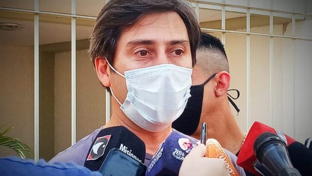 PASO 2021 en Misiones| Martín Goerling, precandidato de JxC votó en la Escuela José Manuel Estrada.