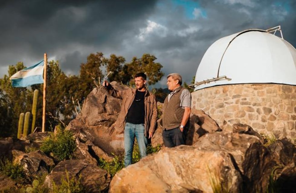 El Observatorio Astronómico de Ampimpa trabaja en la preparación de un nuevo mirador donde se instalará un flamante telescopio