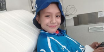 Thiago, guerrero hincha del Tomba que falleció luego de una larga lucha contra el cáncer.