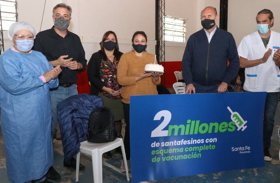 Santa Fe llegó en Rafaela a 2.000.000 de esquemas completos de vacuna COVID-19