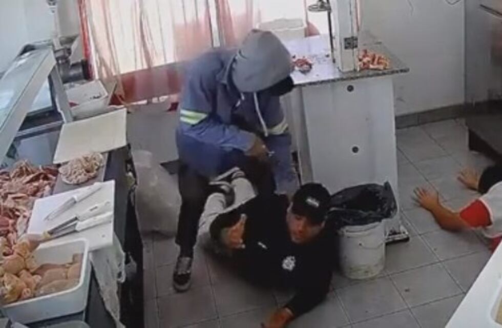 Video: a plena luz del día, delincuentes robaron violentamente una carnicería de Capitán Bermúdez