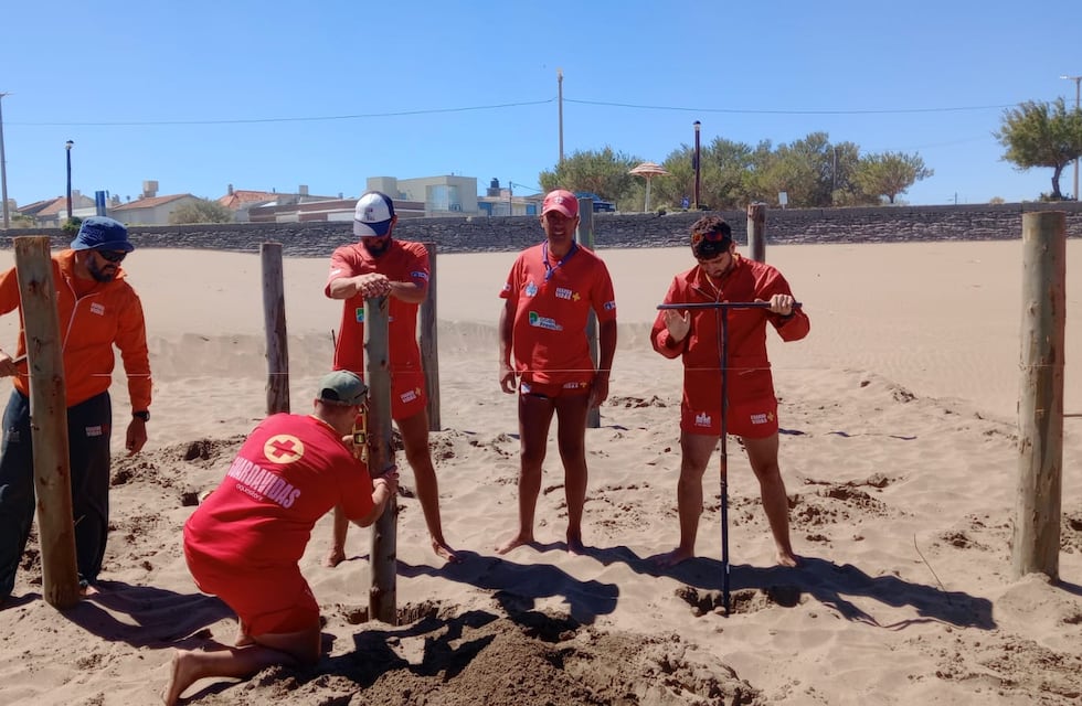 Fin de semana récord en Claromecó y Dunamar: intenso trabajo del cuerpo de guardavidas