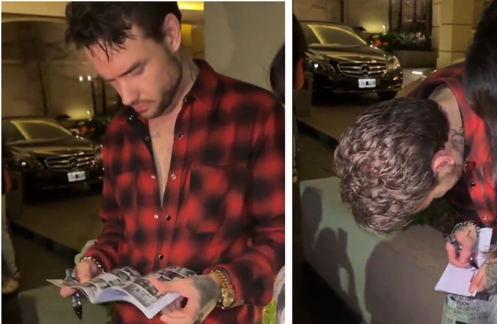 A un año de la muerte de Liam Payne: una fan mostró el autógrafo que le escribió días antes de morir y quedó en shock