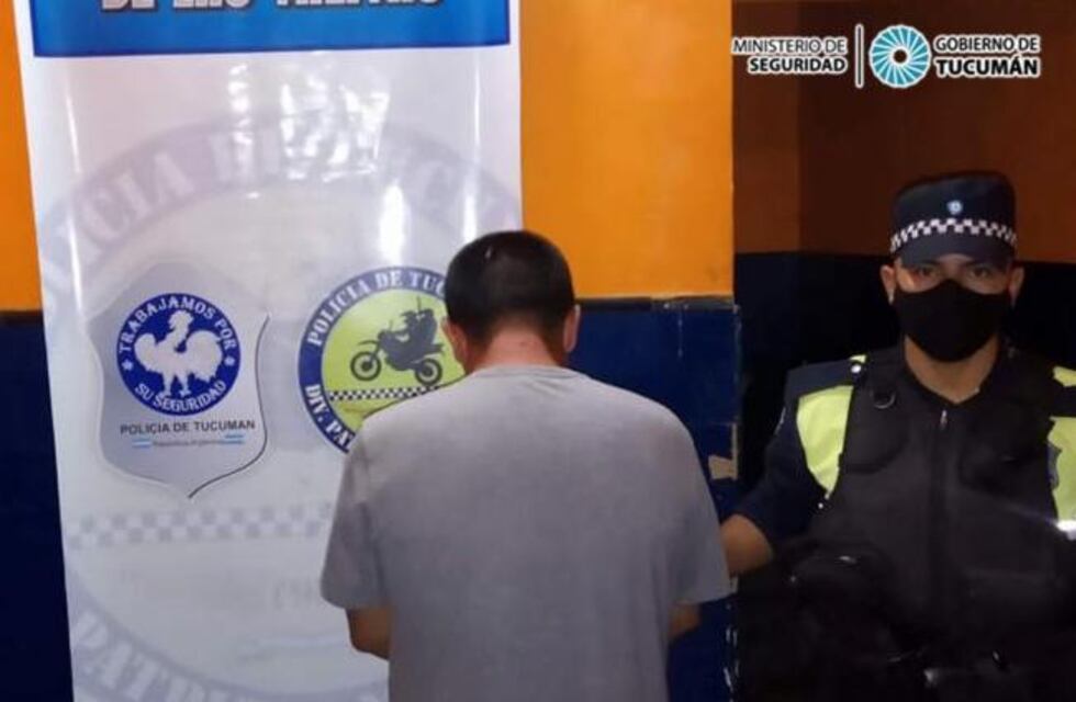 Las Talitas: aprendieron a un hombre que golpeó a su pareja en un bar