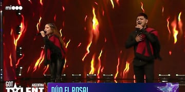 El dúo salteño que enamoró al jurado con su conexión.