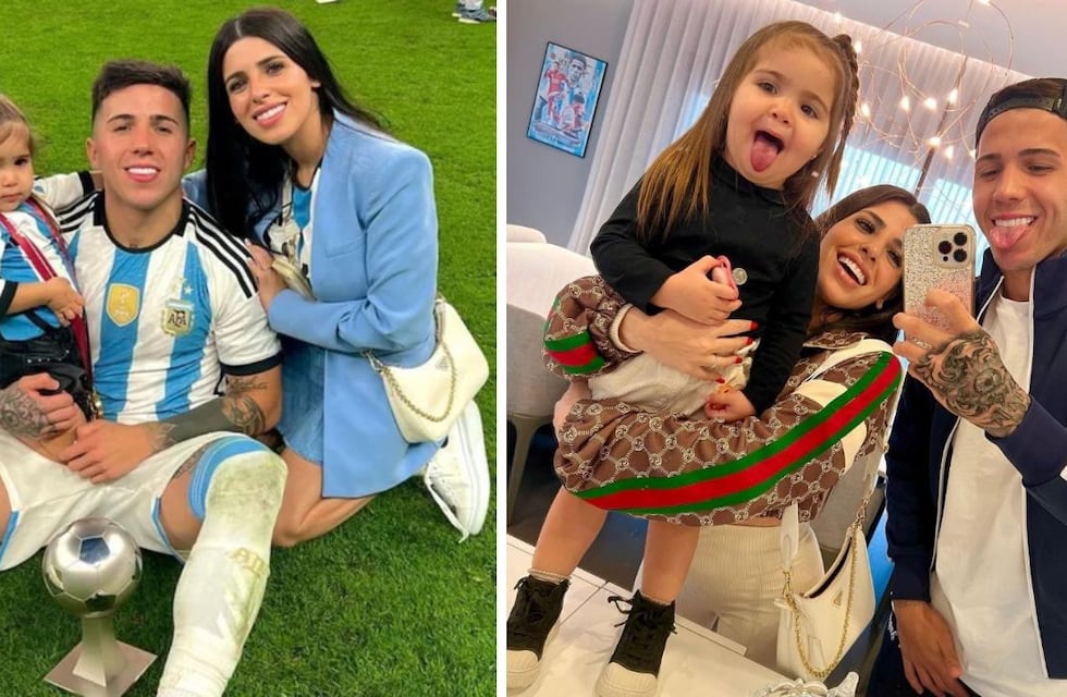 Campeón del mundo: Enzo Fernández anunció que será papá por segunda vez