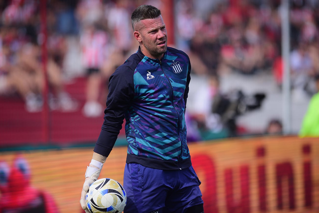 Guido Herrera arquero del club Atlético Talleres. (José Gabriel Hernández / La Voz)
