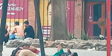 Los vecinos denunciaron la situación que ocurre en San Jerónimo y Obispo Salguero.