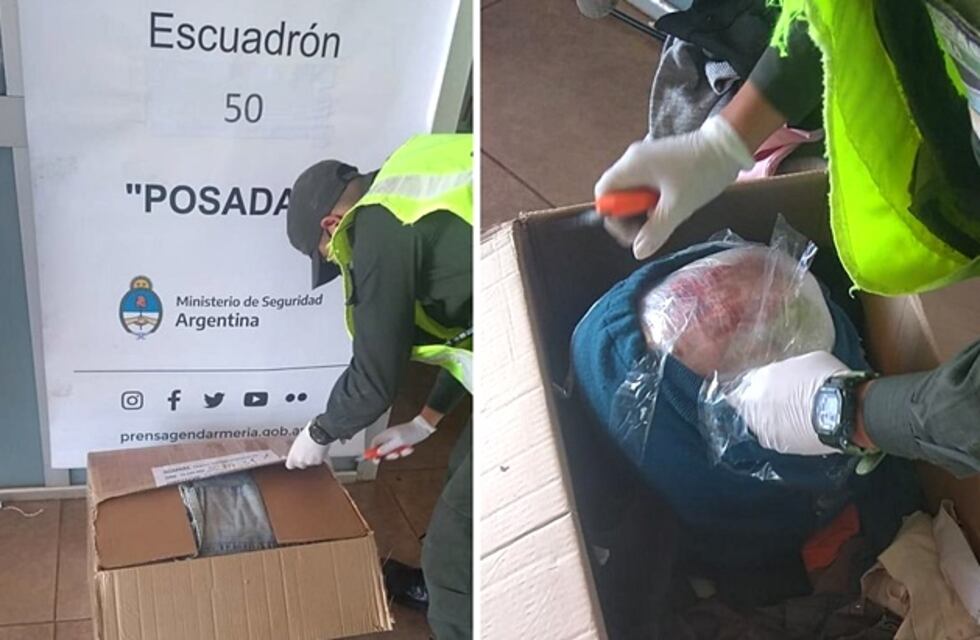Tremendo golpe al narcotráfico en Posadas: se interceptó cargamento que supera los $7 millones