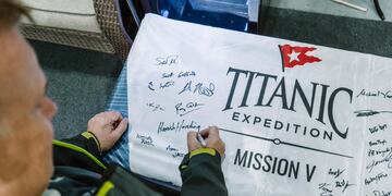 Harding anunció con alegría ser parte de la expedición. Foto: Facebook / Hamish Harding