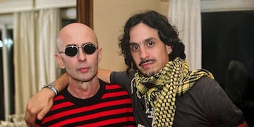 Indio Solari y Martín Carrizo (Instagram @indiosolarioficial)