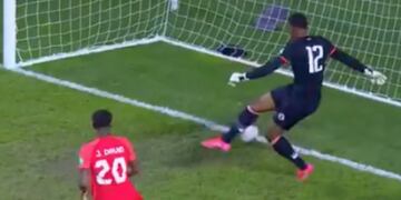 Josué Duverger, arquero de Haití.