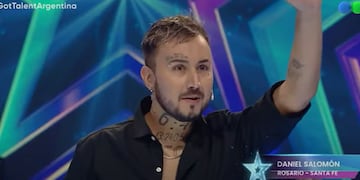 Daniel Salomón, el mago rosarino que generó furor en Got Talent Argentina 2023.