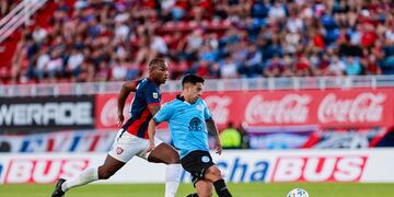 Uvita Fernández y el 1-0 de Belgrano ante San Lorenzo. Una jugada difícil de creer en estos tiempos... (Belgrano).