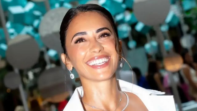 Messy bun de Antonela Roccuzzo