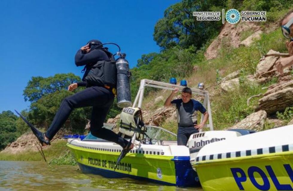 Encontraron sin vida al hombre que había caído en las aguas de El Cadillal