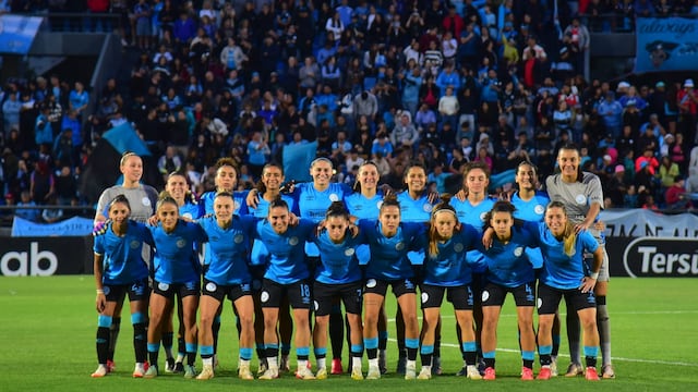 Belgrano campeón de Primera en el fútbol femenino. Y Talleres lo felicitó.