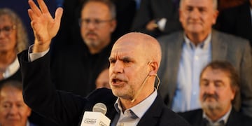 Horacio Rodríguez Larreta se diferenció de Massa.