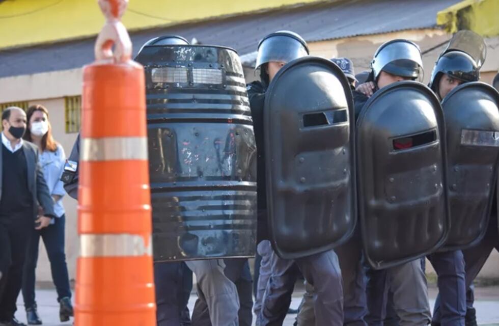 Realizaron simulacro de incendio y evacuación en la Correccional de Menores