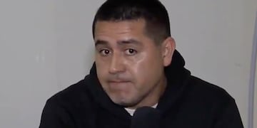 Juan Román Riquelme habló de los casos de Sebastián Villa y Edwin Cardona en Boca.