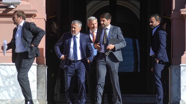 Reunión del Gobierno nacional con Gobernadores en la Casa Rosada. (Federico López Claro)