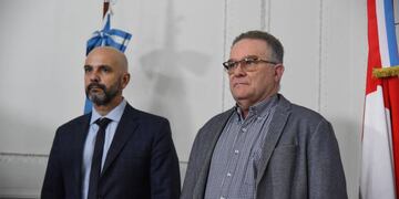 Claudio Brilloni y Jorge Lagna