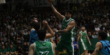Atenas otra vez en los más alto del básquetbol argetino. Volvió a la Liga Nacional (Facundo Luque / La Voz).