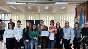 Homenaje a Remo Pignoni en el Concejo Municipal