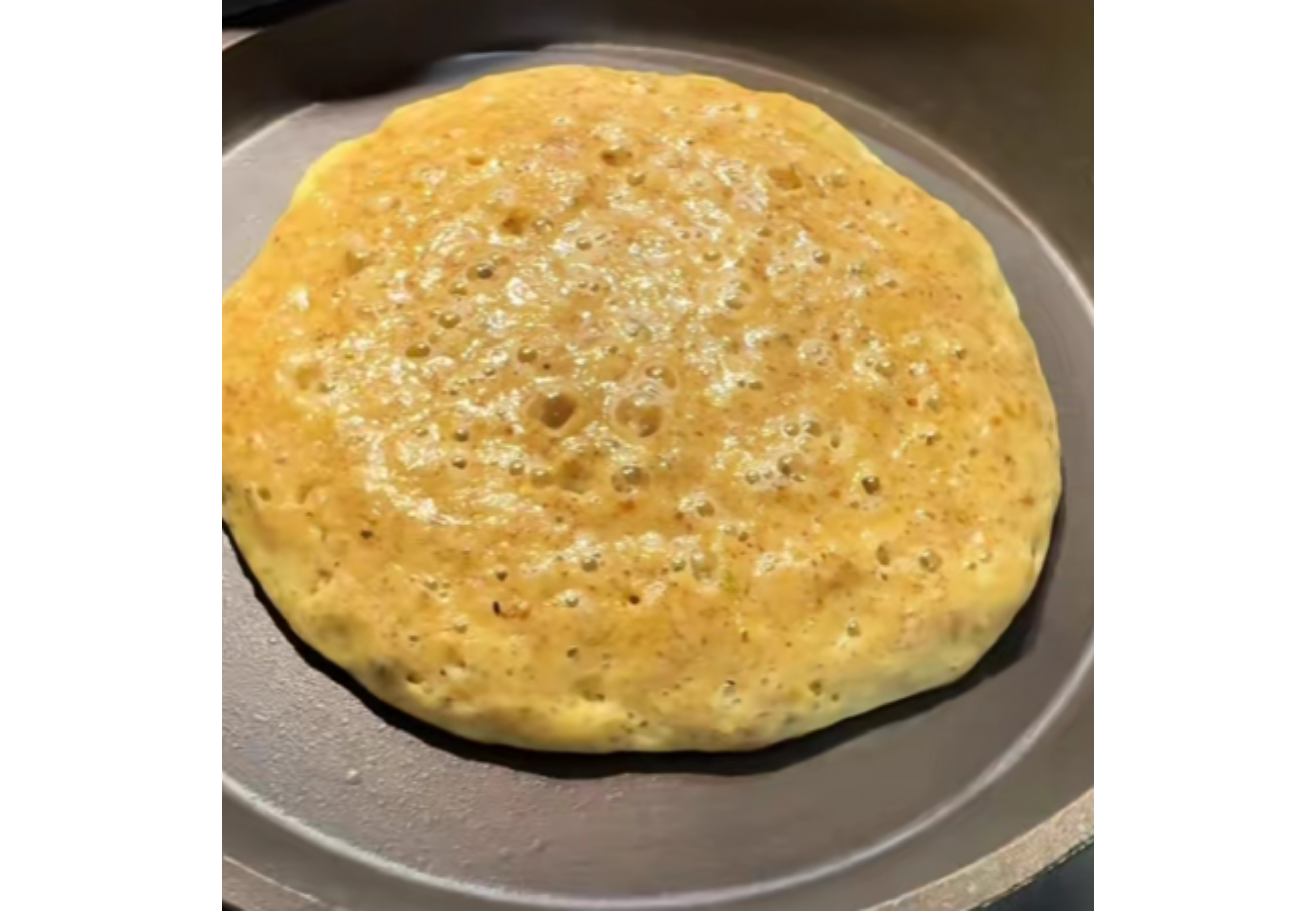 La pizza no necesita amasado.