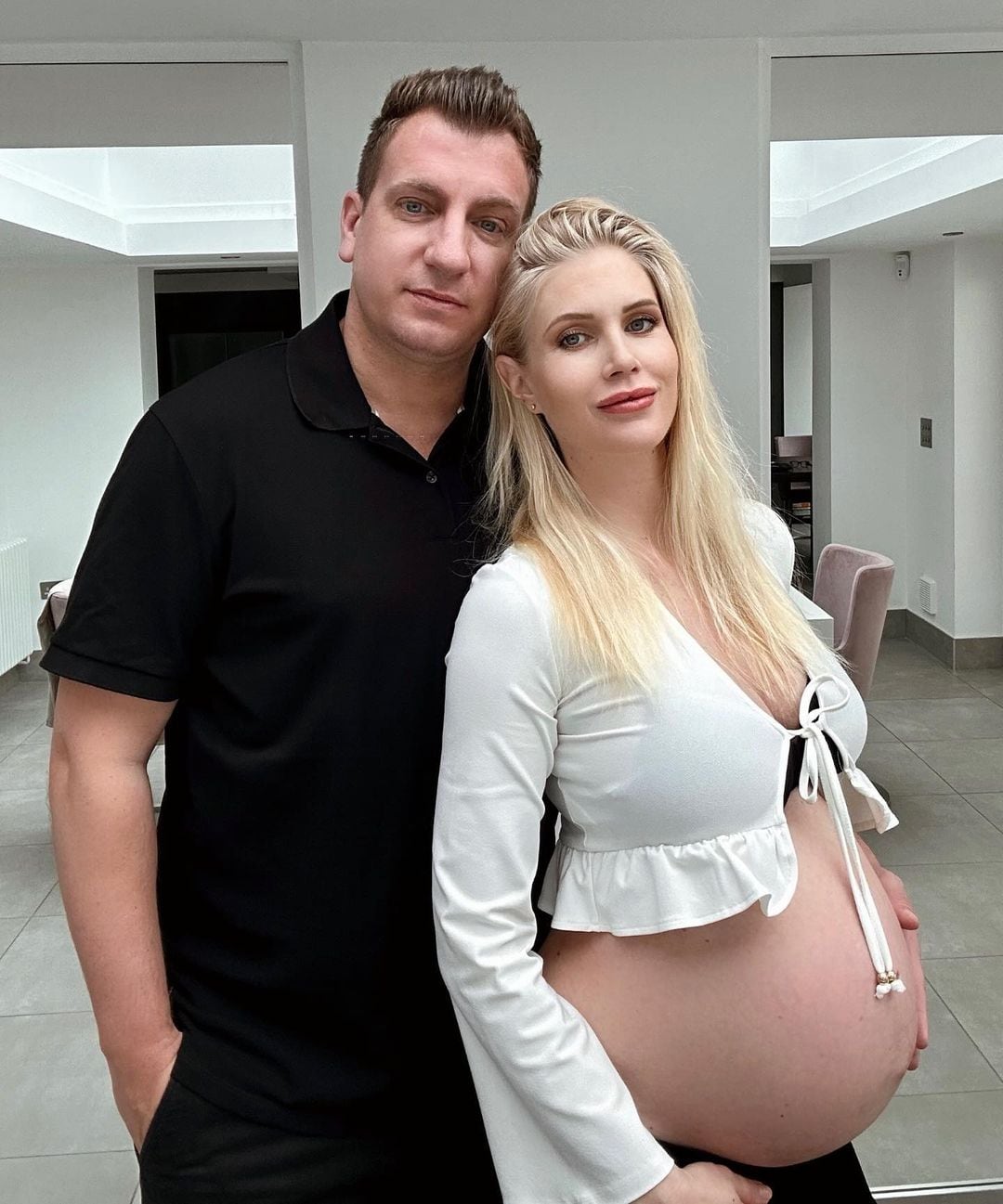 Nació la hija de Maxi López y Daniela Christiansson.