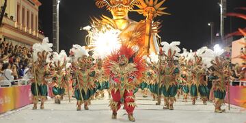 Cuarta noche del Carnaval de Gualeguaychú