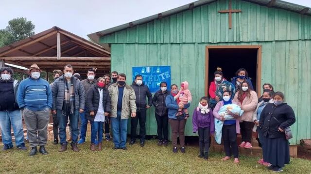Este aula se suma a los 29 aulas satélites en el departamento de San Pedro.
