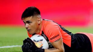 Lautaro Morales, arquero que se suma a Talleres proveniente de Lanús (archivo La Voz).