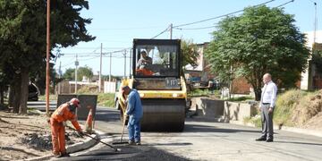 Pavimentación en el anillo de 15 cuadras de Nueva Bahía Blanca