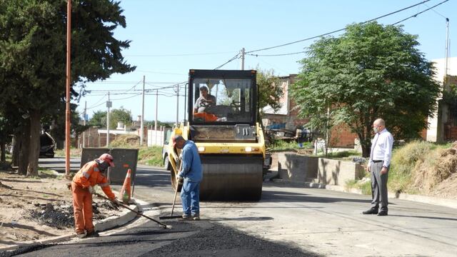 Pavimentación en el anillo de 15 cuadras de Nueva Bahía Blanca
