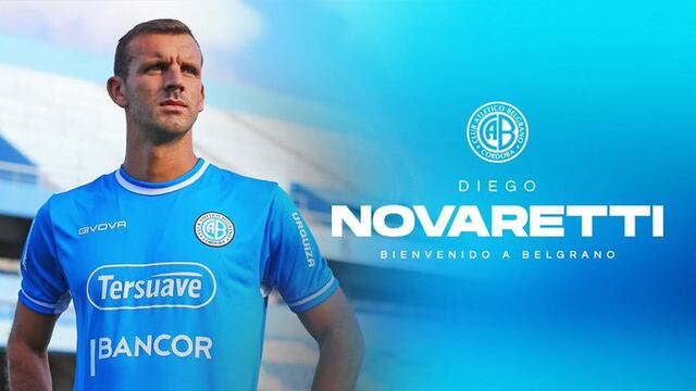 Con los colores de su origen, Diego Novaretti vuelve a Belgrano a más de una década de su salida.