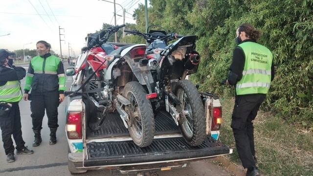 Controles municipales por restricciones en pandemia.