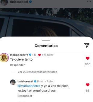 El llamativo ida y vuelta entre María Becerra y Tini Stoessel: ¿se viene otra colaboración?