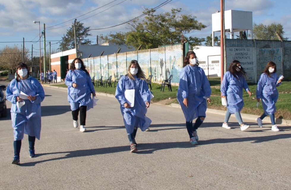 Barrio San Francisco: 19 hisopados y 5 casos positivos en el abordaje territorial