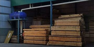 Millonario golpe a maderera