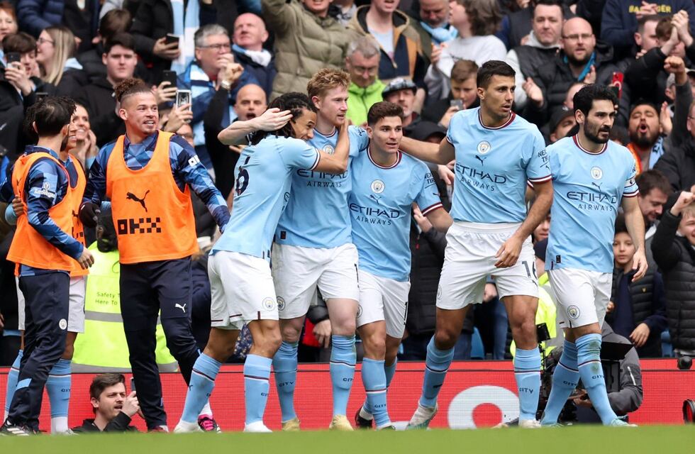 En videos: Manchester City goleó 4-1 a Liverpool con un tanto de Julián Álvarez