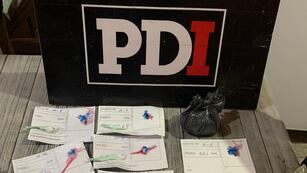 Los estupefacientes secuestrados por la PDI