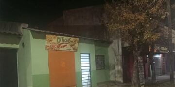 Un sujeto reclamó a los tiros el pedido de comida.