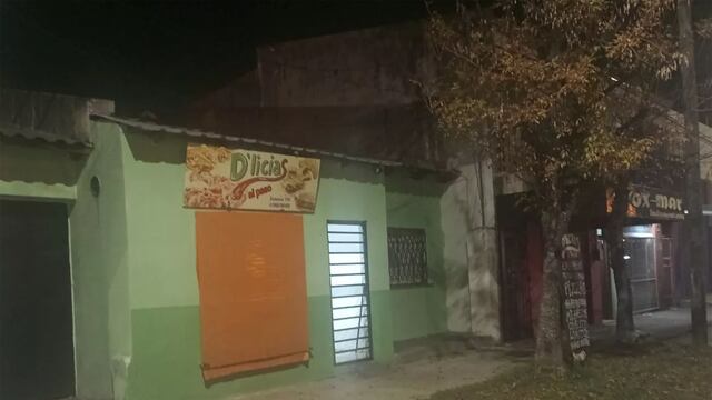 Un sujeto reclamó a los tiros el pedido de comida.