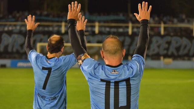 La despedida de Paolo Frangipane y Matías Gigli en el Gigante de Alberdi (Facundo Luque / La Voz)