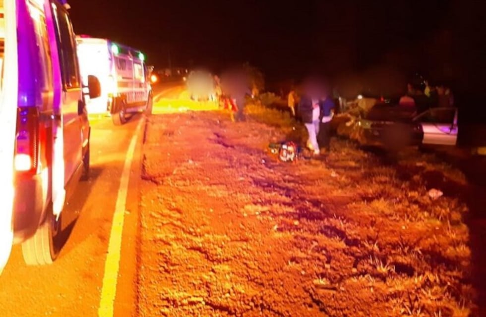 Falleció un joven tras un choque frontal en la Ruta Provincial 5