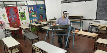 Escuelas cerradas por casos de coronavirus.