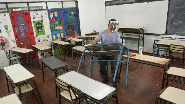 Escuelas cerradas por casos de coronavirus.