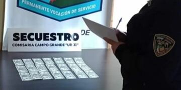 Estafa en Campo Grande: vendió su camioneta y le pagaron con dólares falsos.